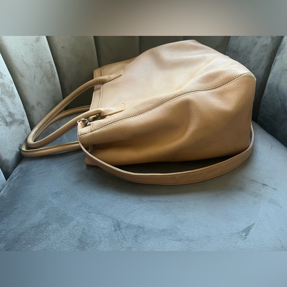 Vintage caviar Chanel Exec Cerf Tote beige - Picture 5 of 16